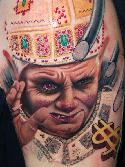 Pope Tattoo