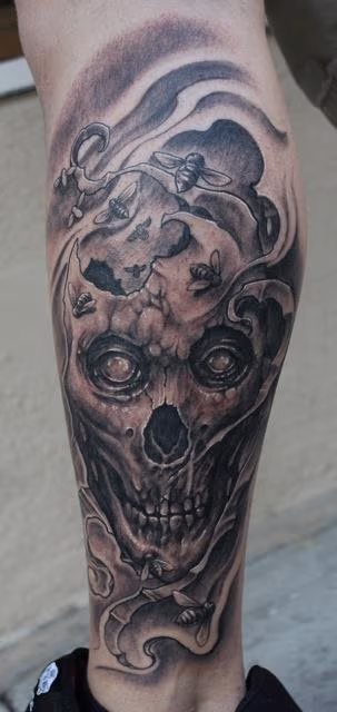 Skull Half Sleeve