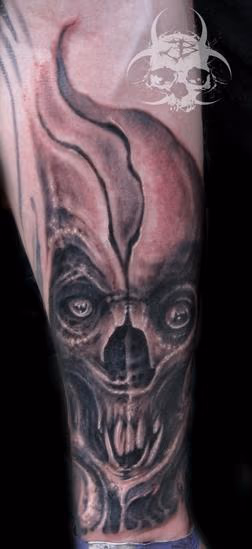 Creepy Skull