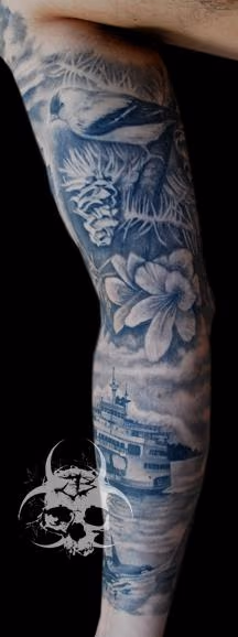 Seattle/Washington state sleeve