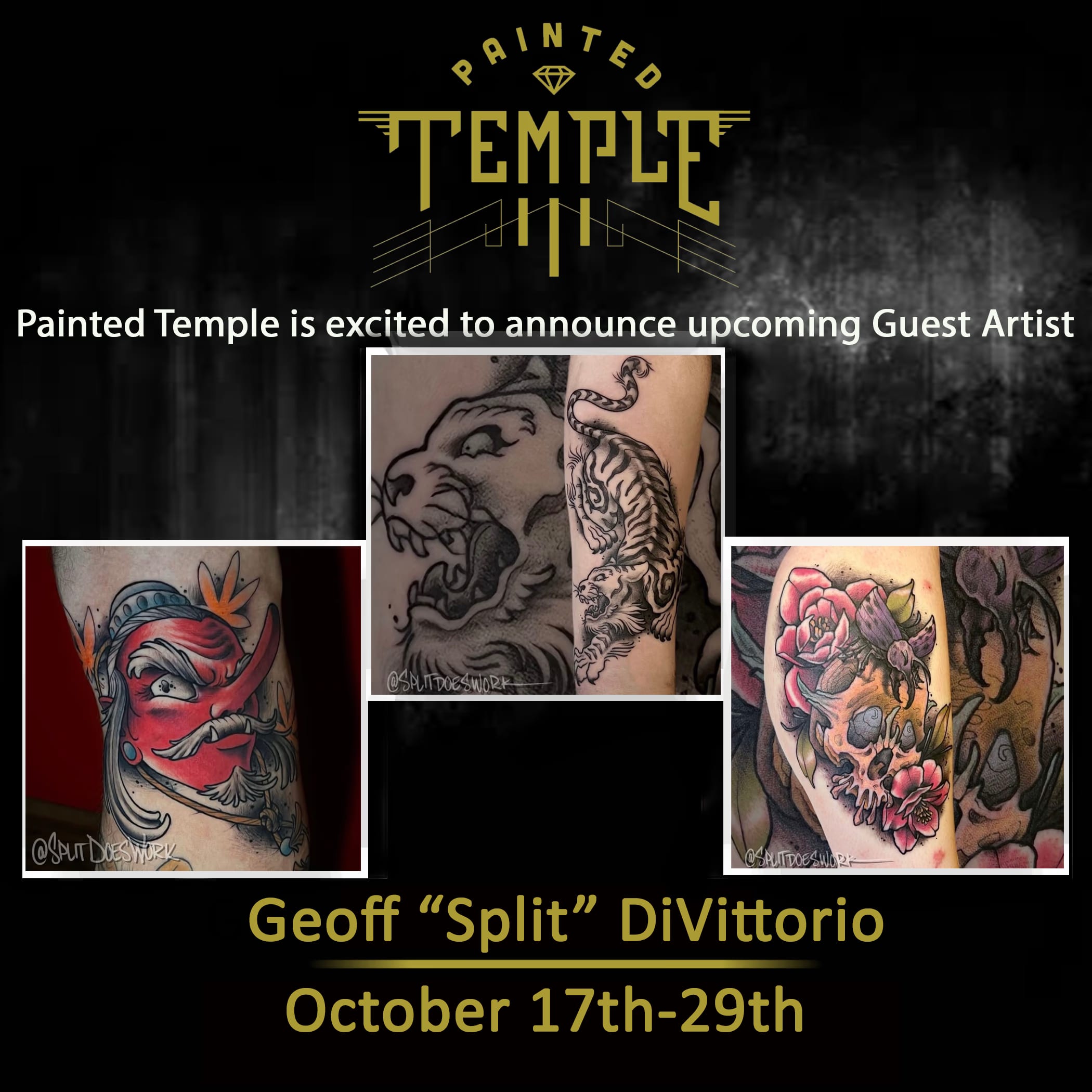 Please welcome guest artist Geoff "Split" DiVittorio!