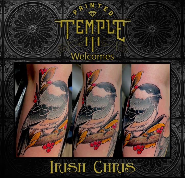 Painted Temple Welcomes Irish Chris to the Family!