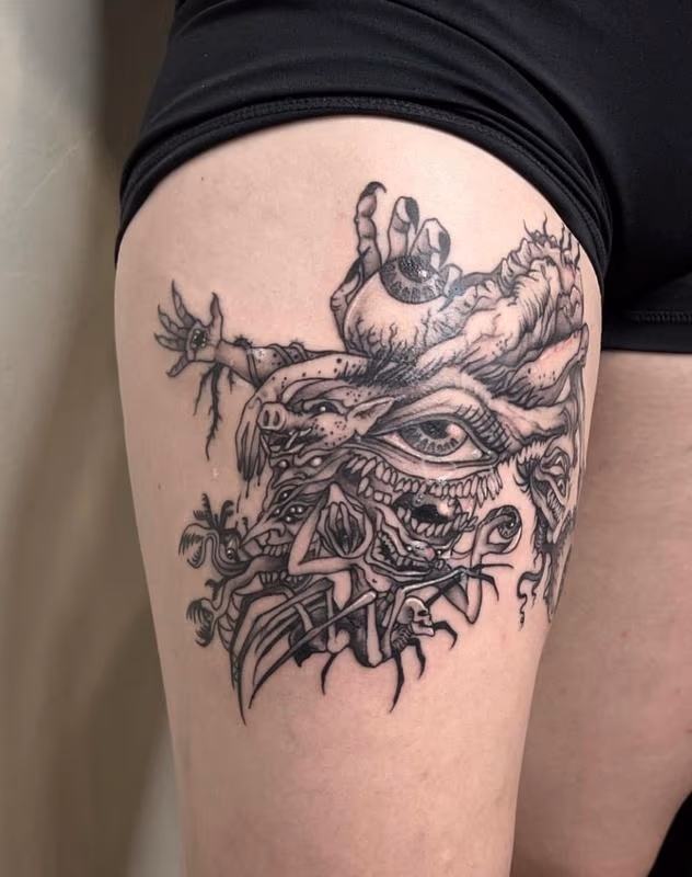 Brennan Walker Psychedelic Linework