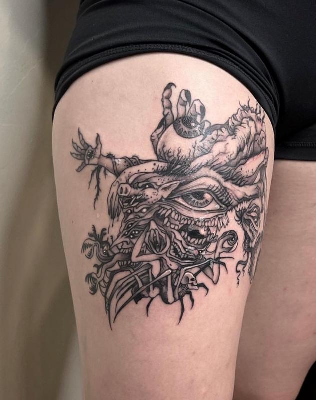 Brennan Walker Psychedelic Linework