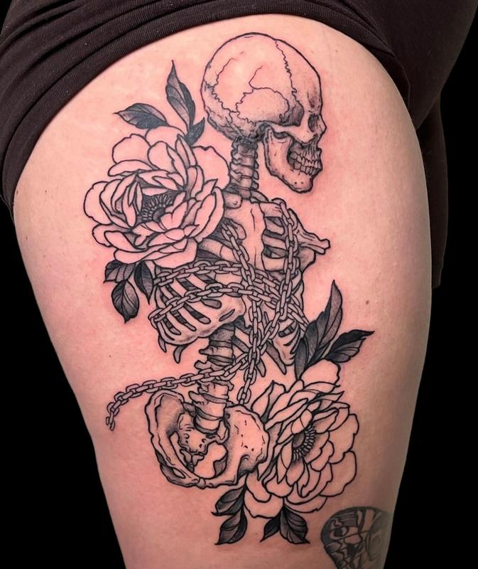 Brennan Walker Chained Skeleton