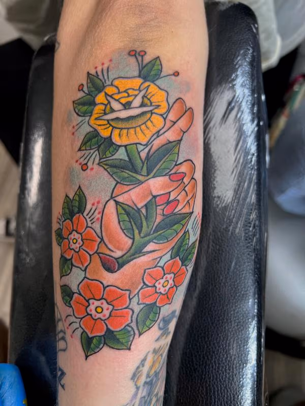 Traditional Tattoo by Irish Chris