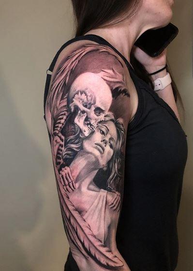 Oak Adams Skeleton Angel
