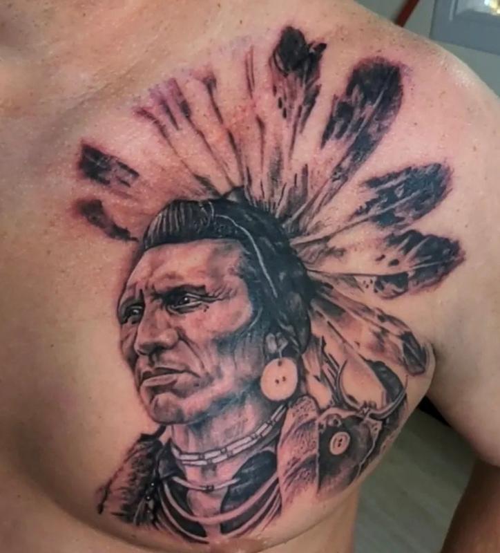 Marcus Judd Native American Portrait