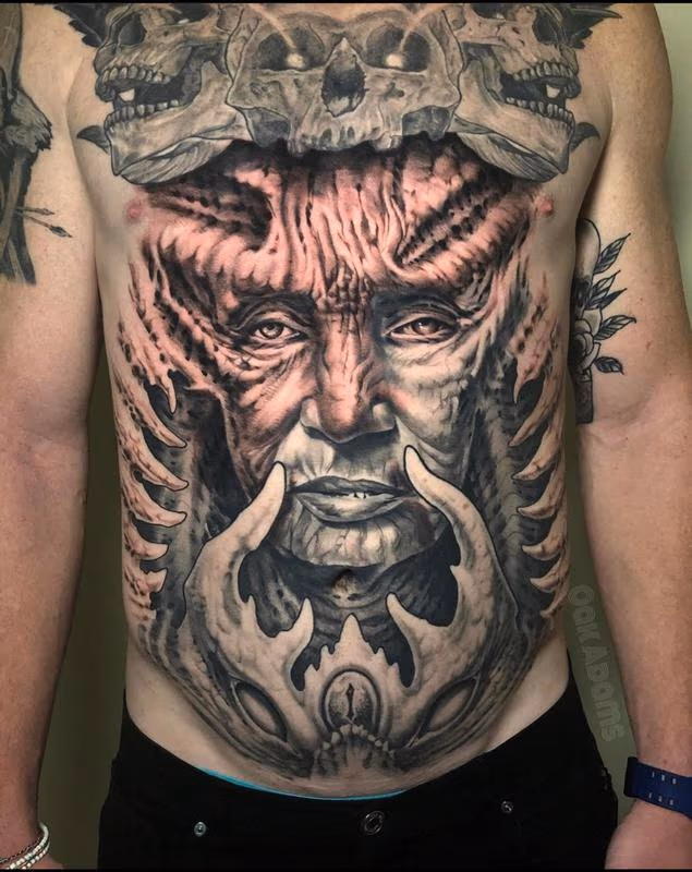 Oak Adams Chest Piece
