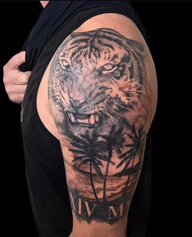 Brennan Walker Tiger Cover-Up