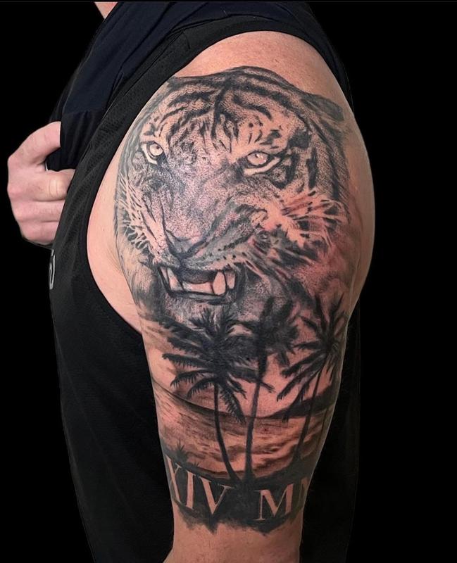 Brennan Walker Tiger Cover-Up