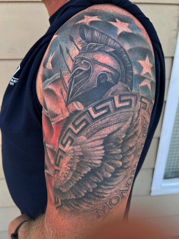 Spartan Tattoo by Irish Chris