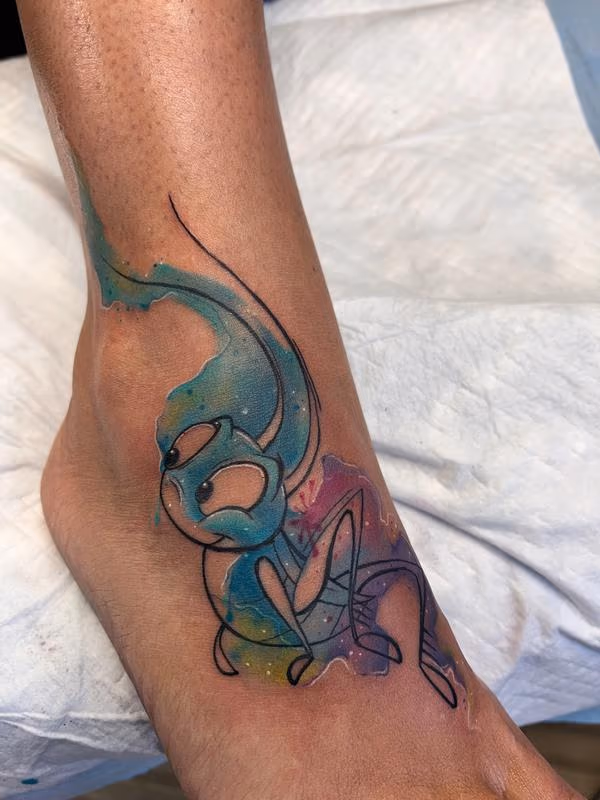 Water Color Tattoo by Irish Chris