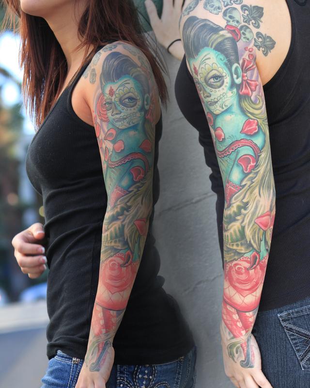 Day of the Dead Pinup