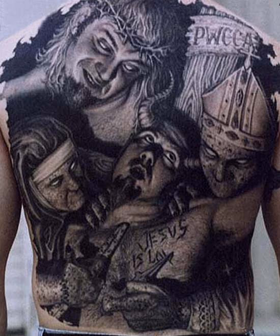 Jesus is Love tattoo
