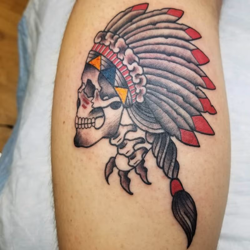 Injun skull
