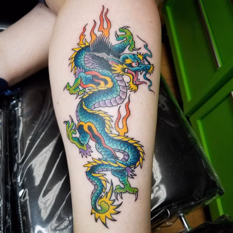 Traditional dragon