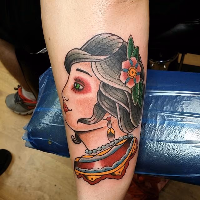 Girl head