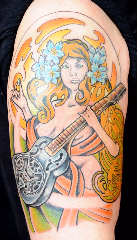 Mucha maiden