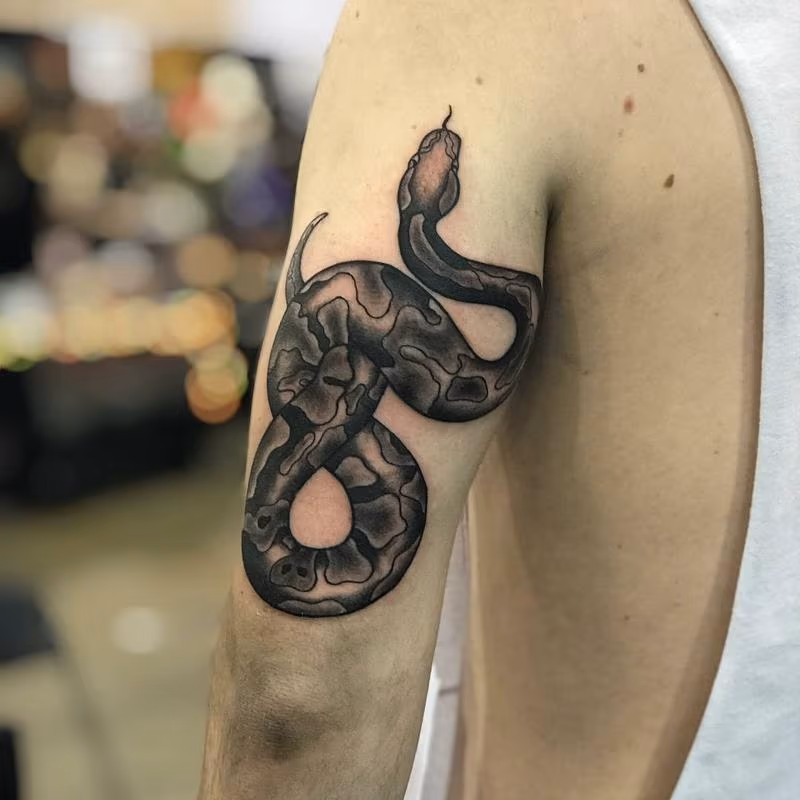 Snake tattoo