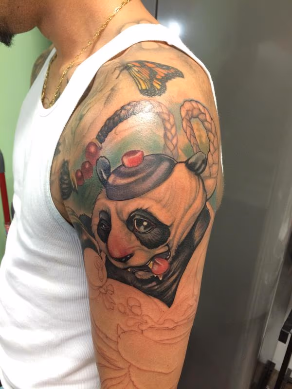 In progress Kung fu panda drunken style