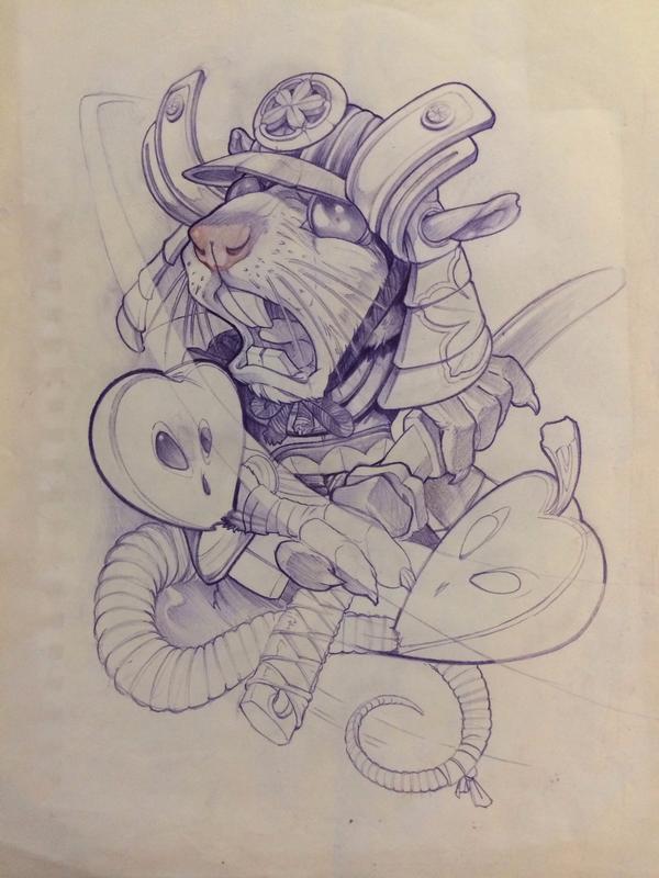 Samurai rat