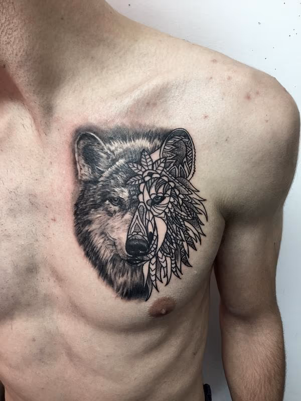 Wolf Mandala