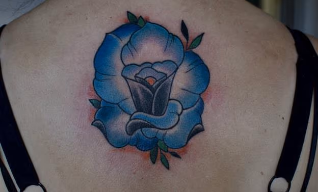 Traditional - Style Rose Tattoo