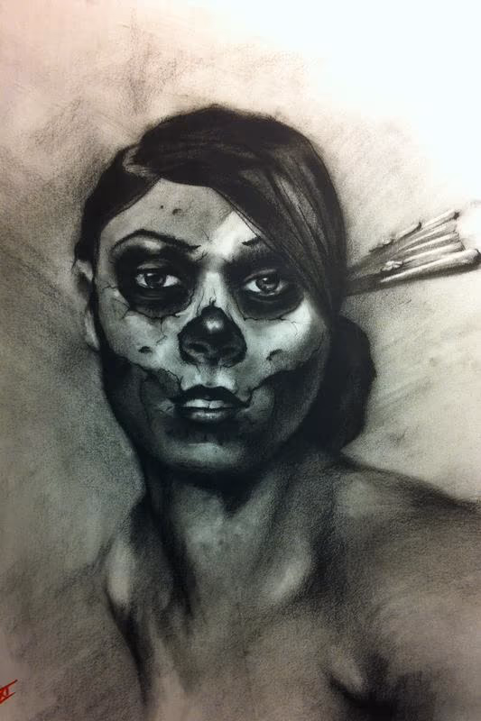 Original Art Drawing