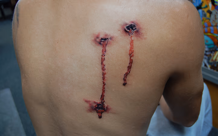 Bullet wounds