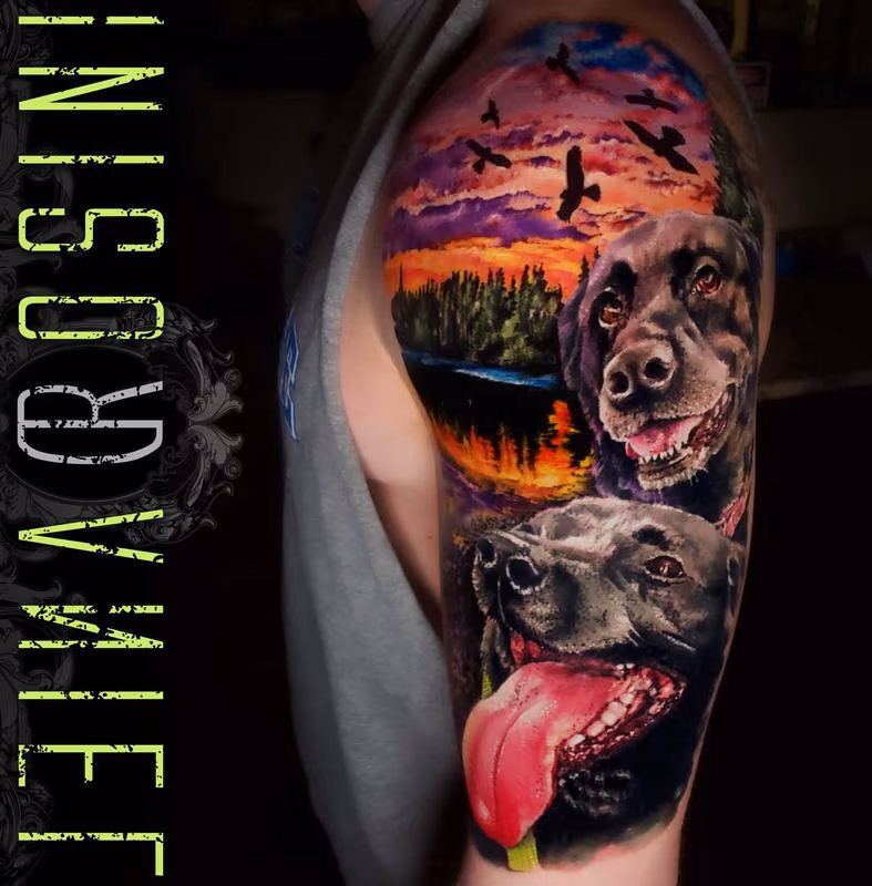 Dogs and Nature Portrait