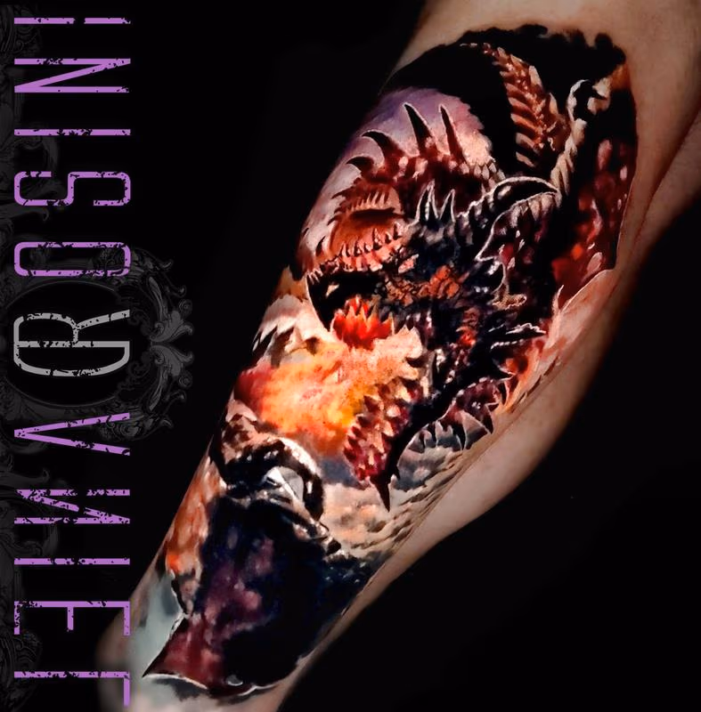 Fantasy Dragon Portrait