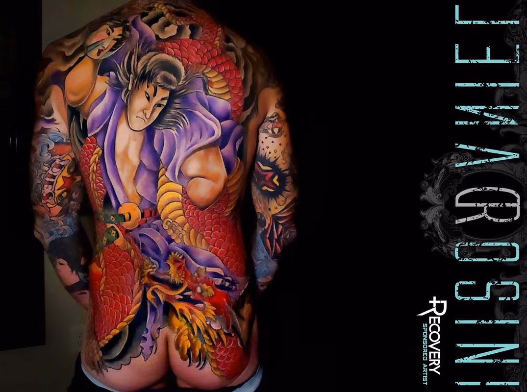 Japanese Traditional Full Back