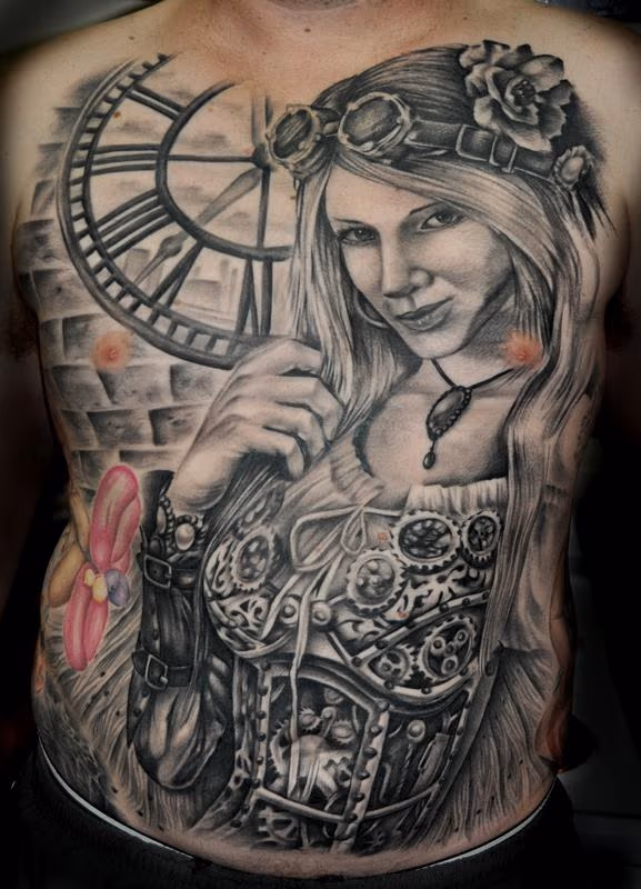 Steampunk torso