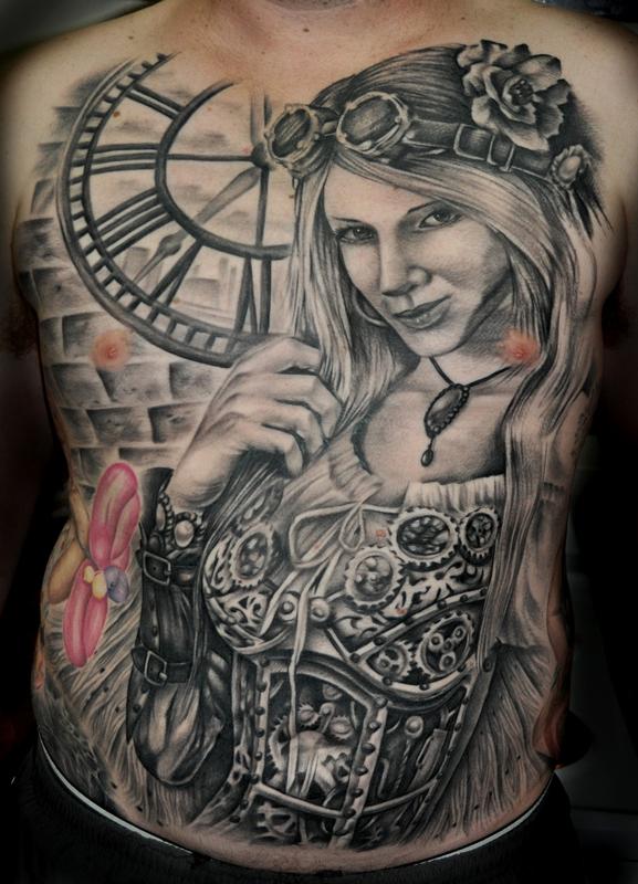 Steampunk torso