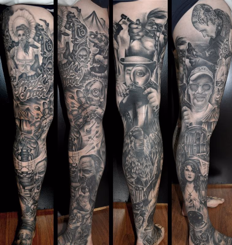 Custom Freak Show leg
