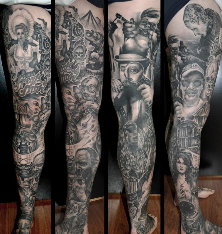 Custom Freak Show leg