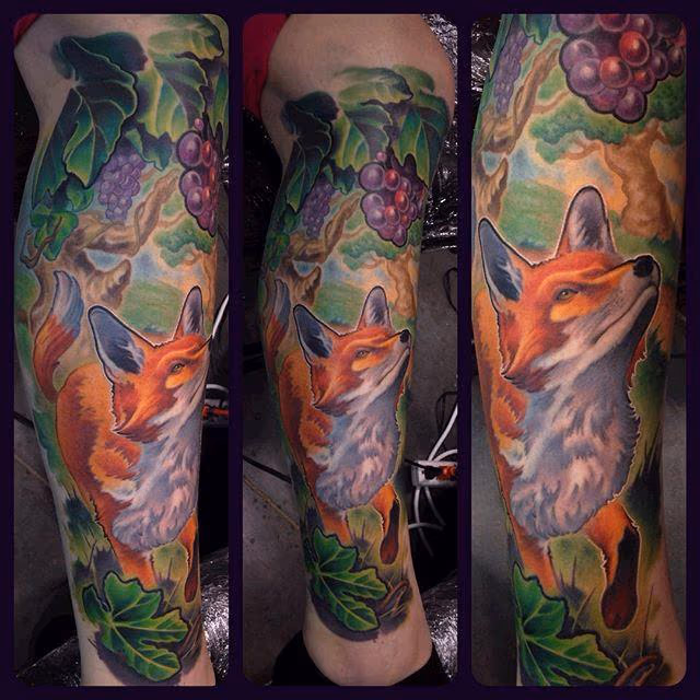 Aesop's fables Tattoo