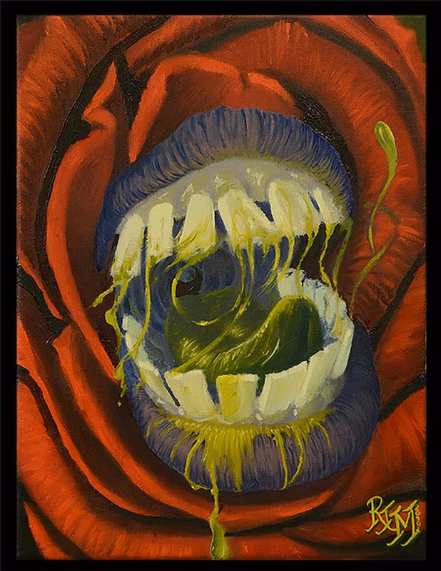 Rose with Rabid mouth