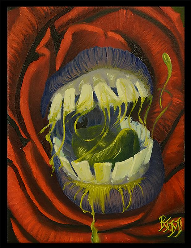 Rose with Rabid mouth