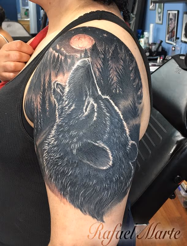 Dark Wolf Coverup