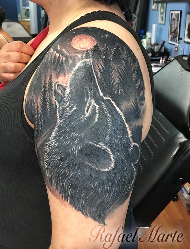 Dark Wolf Coverup
