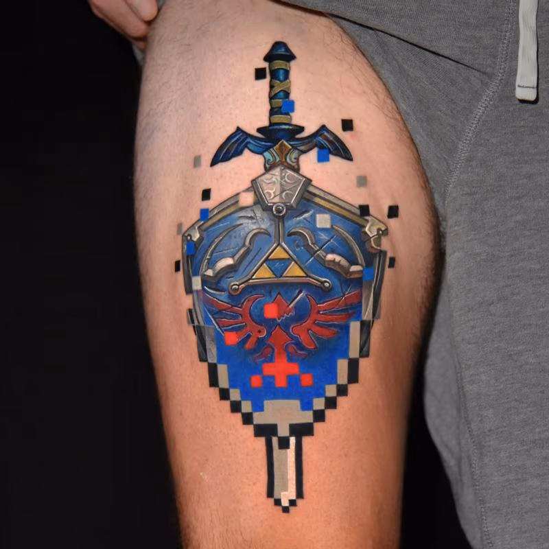 Disintegrating Zelda