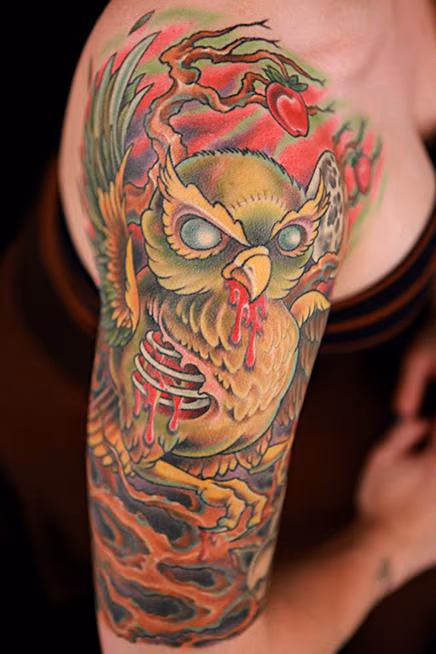 Owl Tattoo