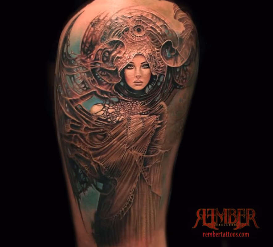 Art Nouveau Portrait