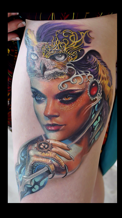Owl Lady Colab Rember with Nate Beavers