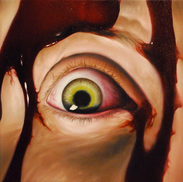 Carrie 20x20 oil on canvas