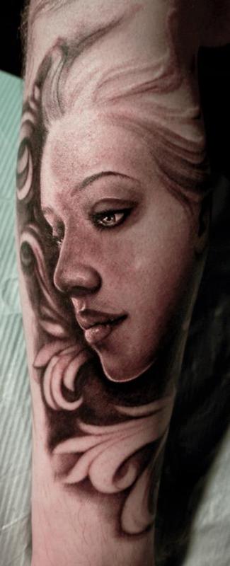 Realism Pop Culture tattoo by Ryan Hadley, Fort Wayne, IN