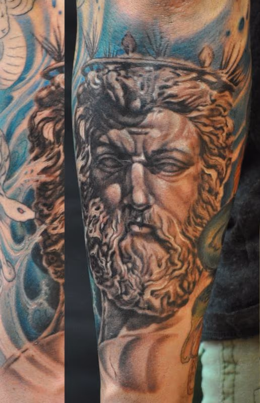 Poseidon statue