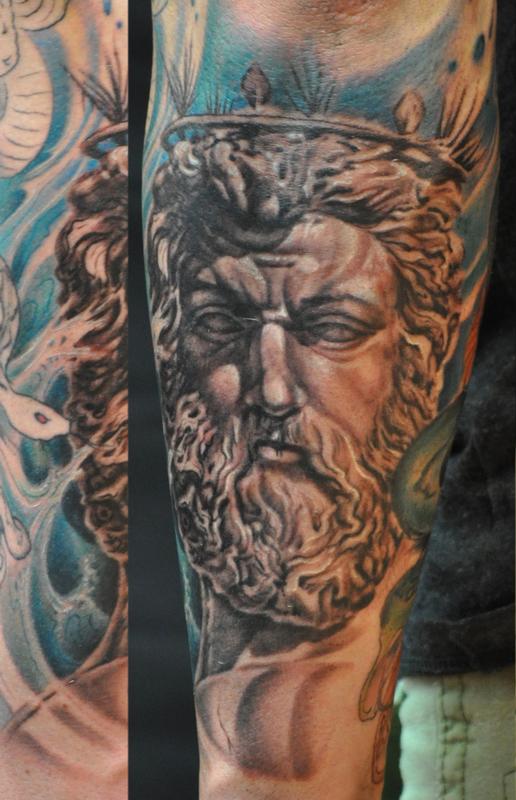 Poseidon statue